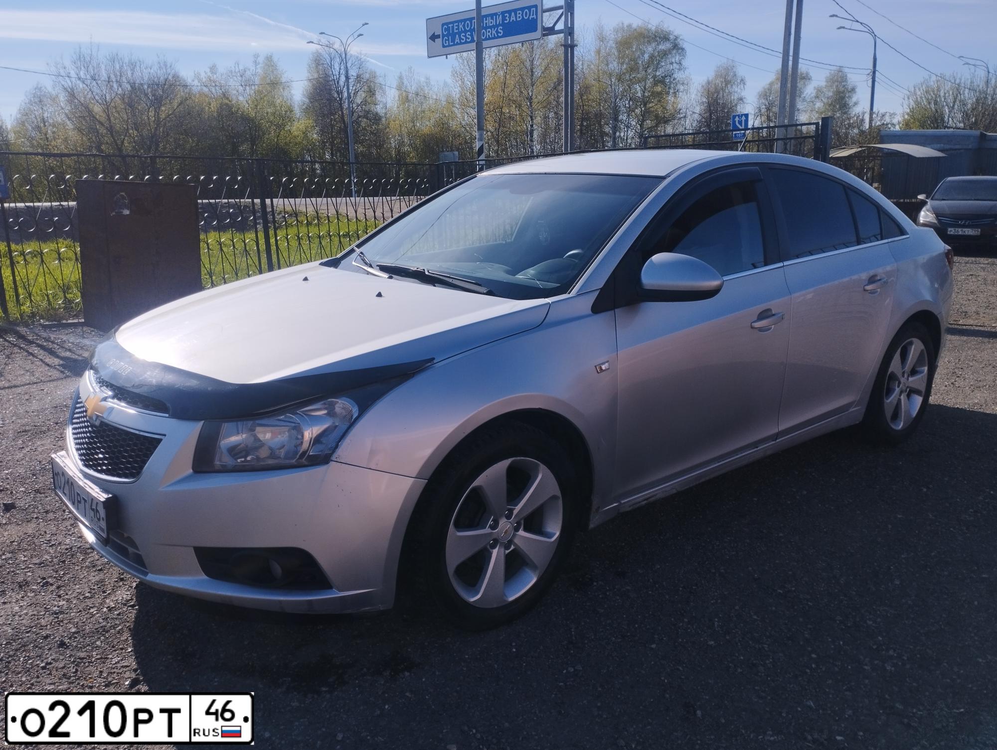 Фото автомобиля CHEVROLET CRUZE, 2010 — госномер О210РТ46