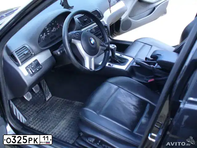 Фото автомобиля BMW SERIE 3, 2002 — госномер О355АТ193. Цвет: ЧЕРНЫЙ
