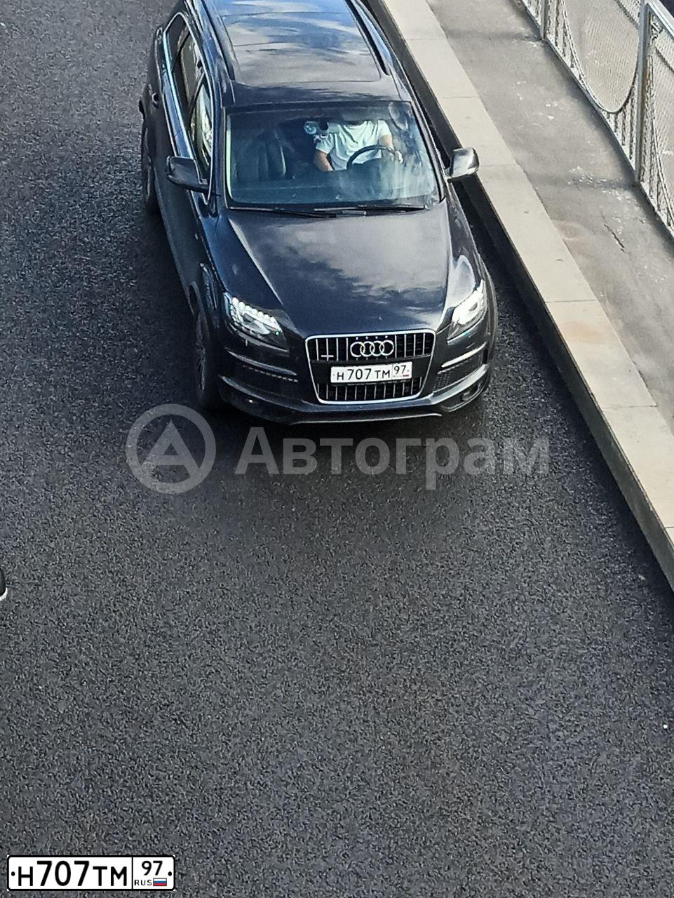 Фото автомобиля BMW X5, 2009 — госномер Н707ТМ97. Цвет: ЧЕРНЫЙ