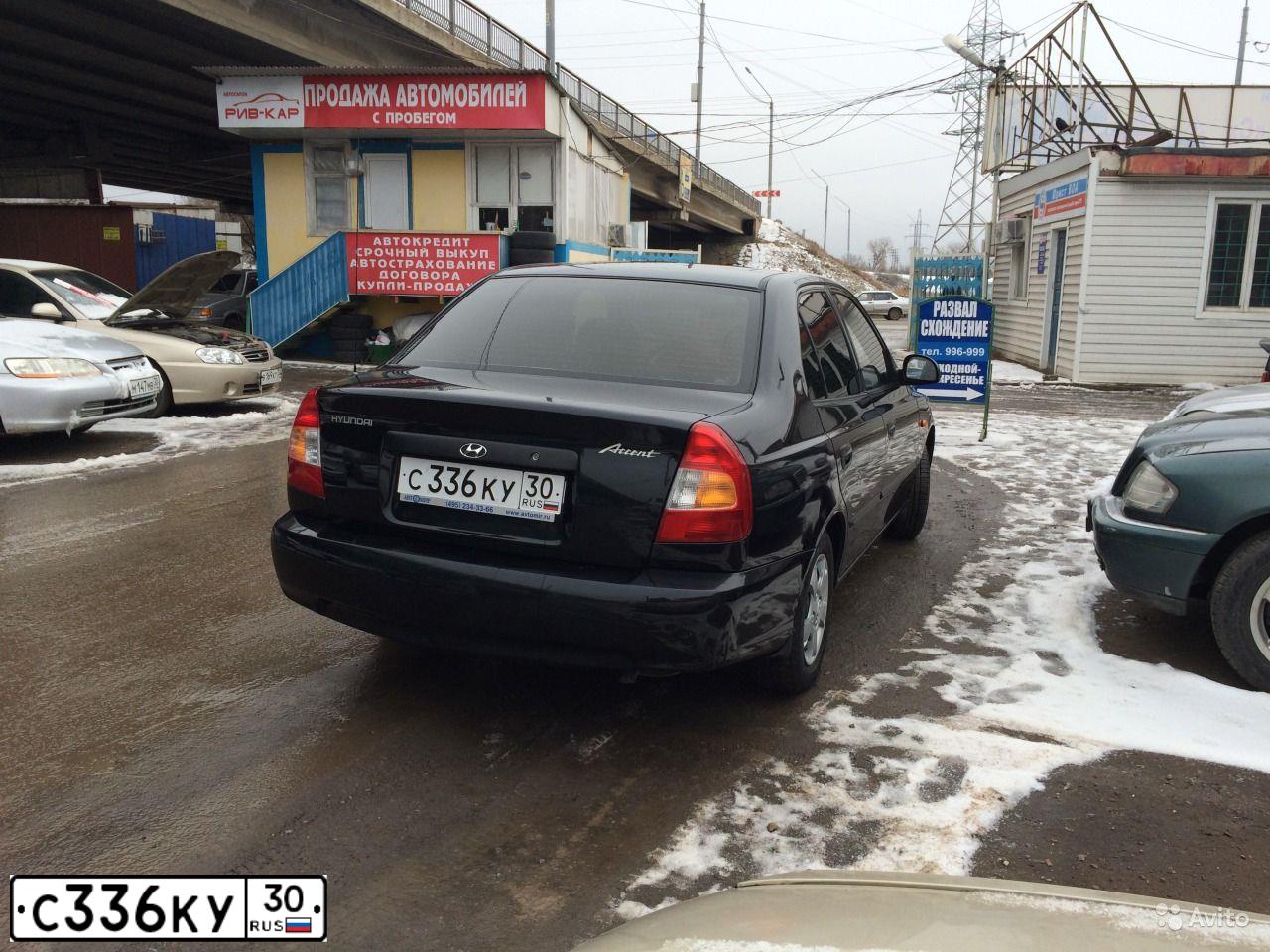 Фото автомобиля TAGAZ ACCENT, 2008 — госномер В631ММ134. Цвет: ЧЕРНЫЙ