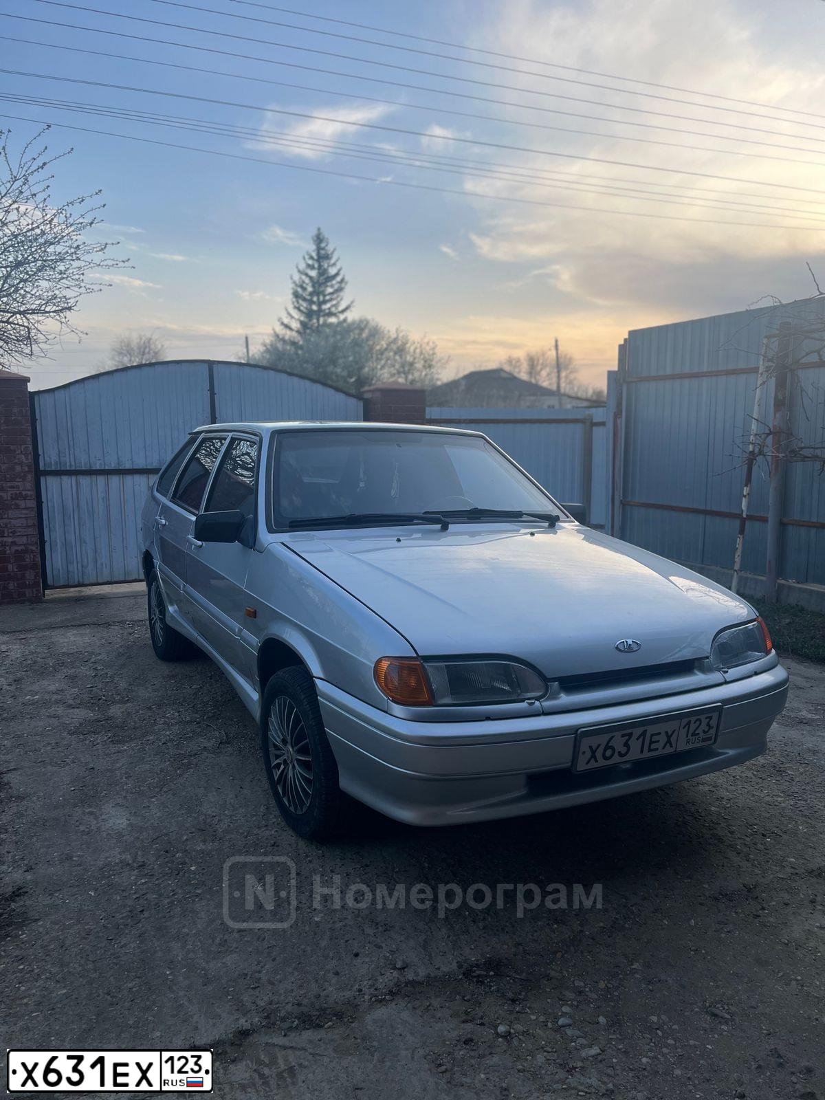 Фото автомобиля LADA 2114 SAMARA, 2007 — госномер Р331НР93. Цвет: СВЕТЛО-СЕРЕБРИСТЫЙ МЕТАЛЛ