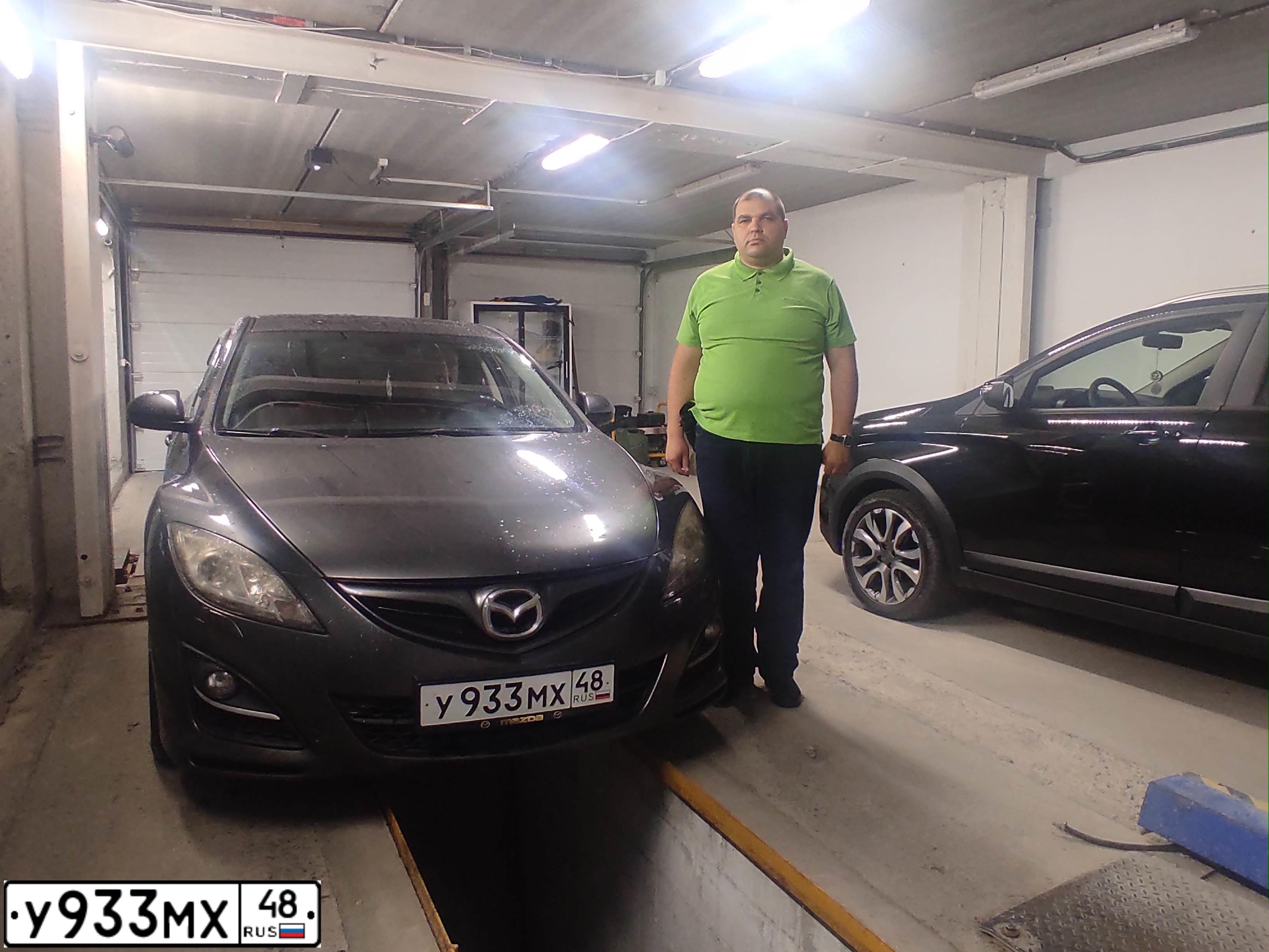 Фото автомобиля MAZDA 6, 2011 — госномер Т228ТК750. Цвет: СЕРЫЙ ТЕМНЫЙ