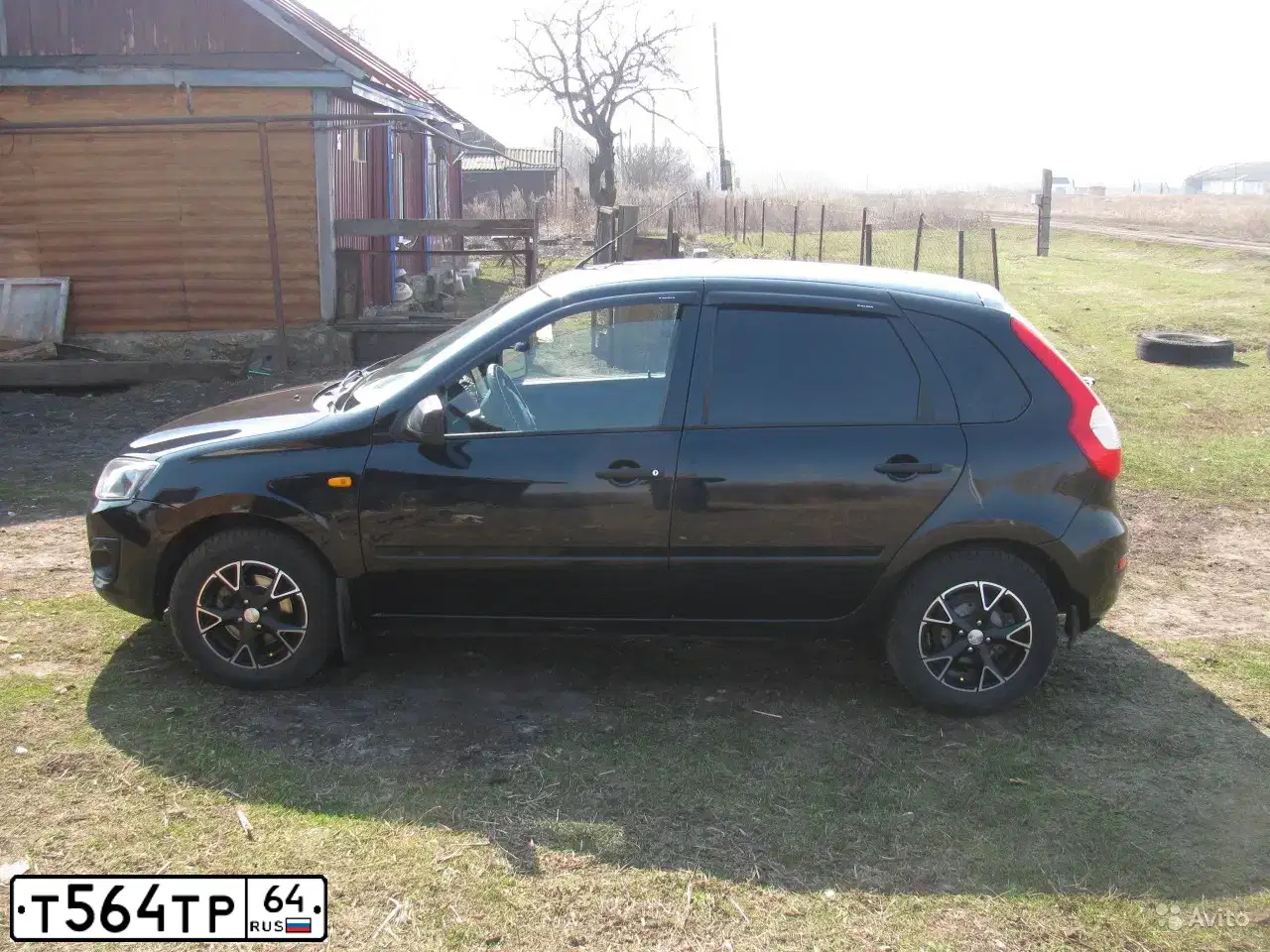 Фото автомобиля LADA KALINA, 2014 — госномер С290ХК58. Цвет: Сине-Черный