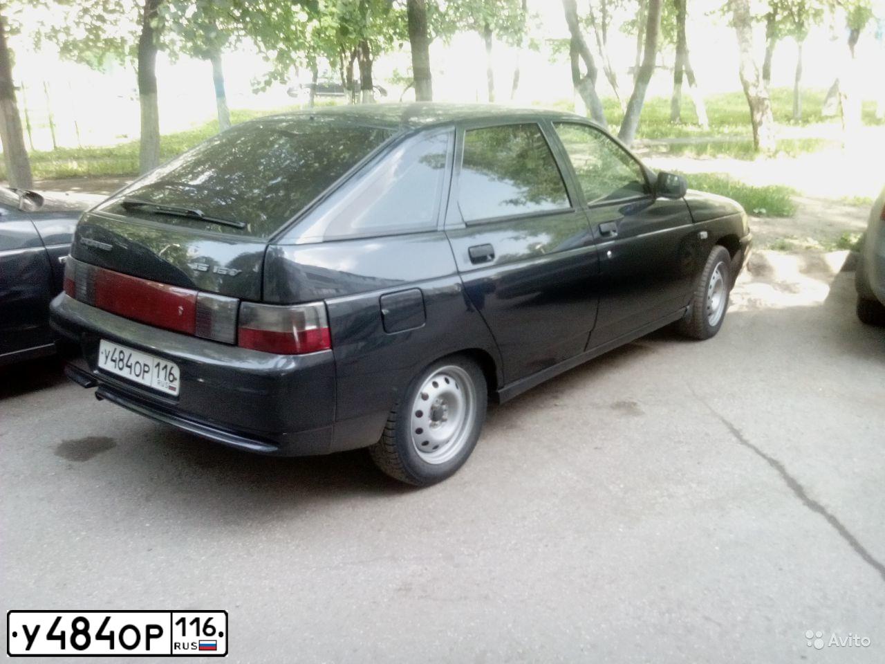 Фото автомобиля LADA 2112, 2008 — госномер У484ОР116. Цвет: ГРАФИТОВЫЙ МЕТАЛЛИК