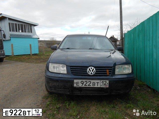 Фото автомобиля VOLKSWAGEN JETTA, 2001 — госномер Р529МО76. Цвет: СИНИЙ