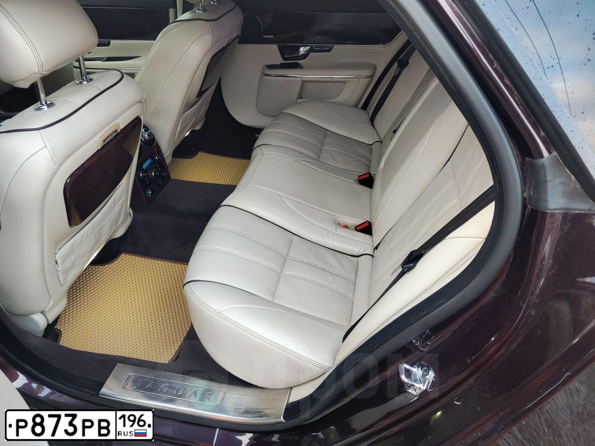 Фото автомобиля JAGUAR XJ-SERIE, 2010 — госномер С166КА196. Цвет: Коричневый