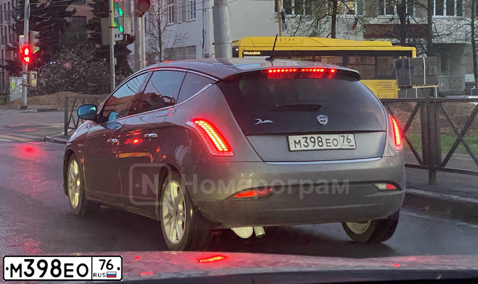 Фото автомобиля LANCIA DELTA, 2009 — госномер М398ЕО76