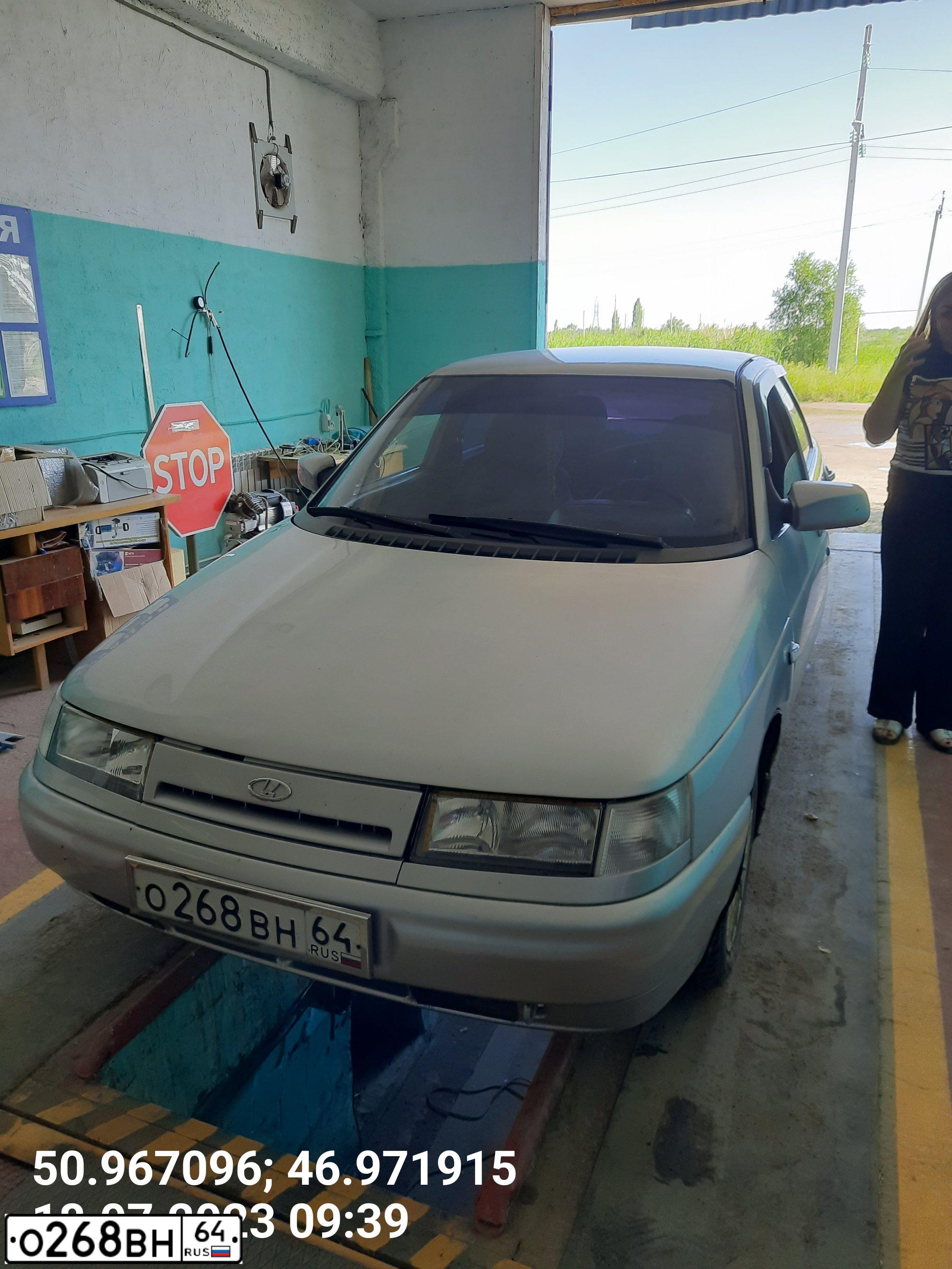 Фото автомобиля TAGAZ ACCENT, 2005 — госномер С685ХВ05. Цвет: Серебристый