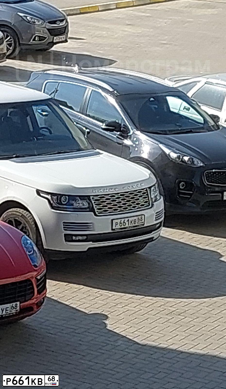 Фото автомобиля LANDROVER RANGE ROVER, 2014 — госномер Р661КВ68