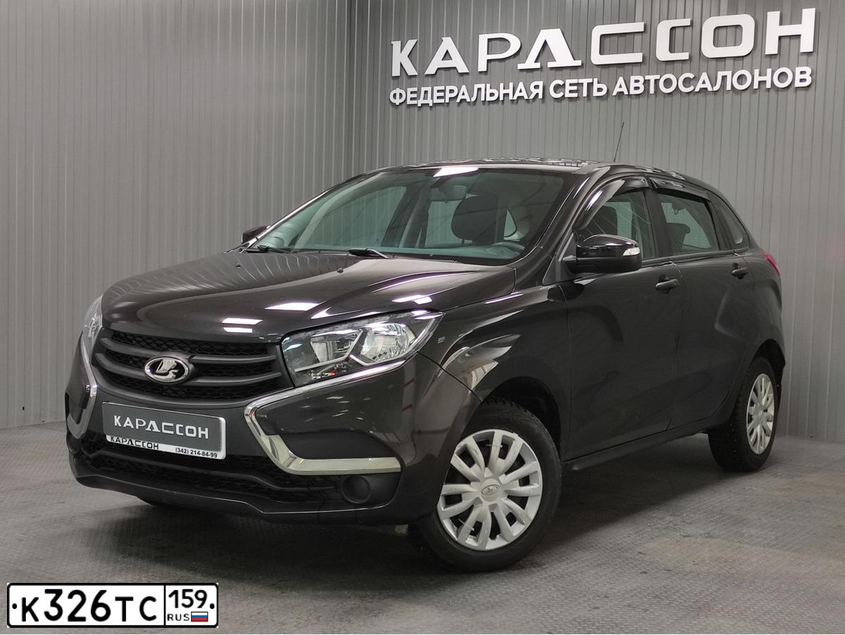 Фото автомобиля LADA GAB 130 LADA XRAY, 2017 — госномер М932ХР702. Цвет: ЧЕРНЫЙ