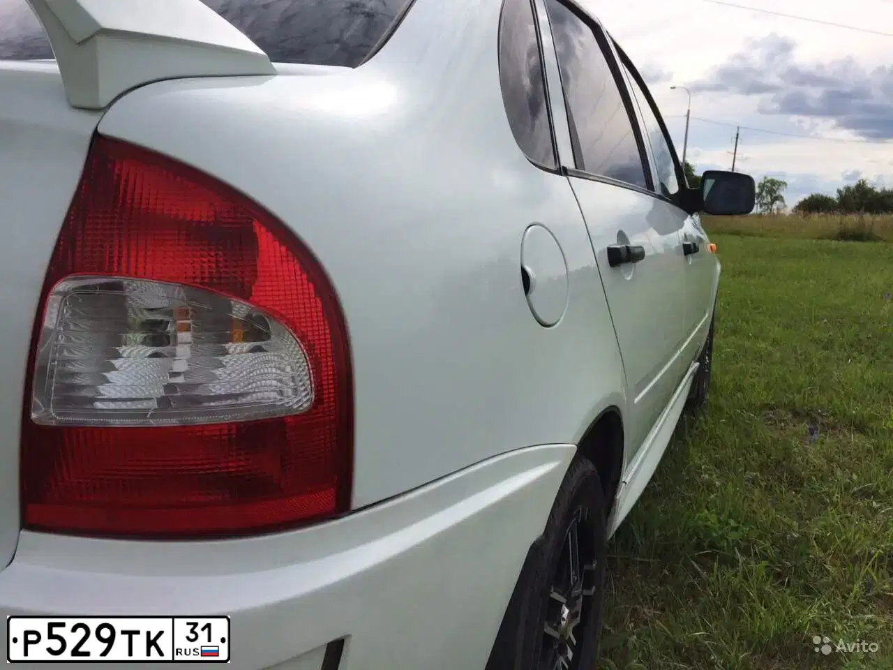 Фото автомобиля LADA 1118 KALINA, 2011 — госномер С536НВ57. Цвет: Белый