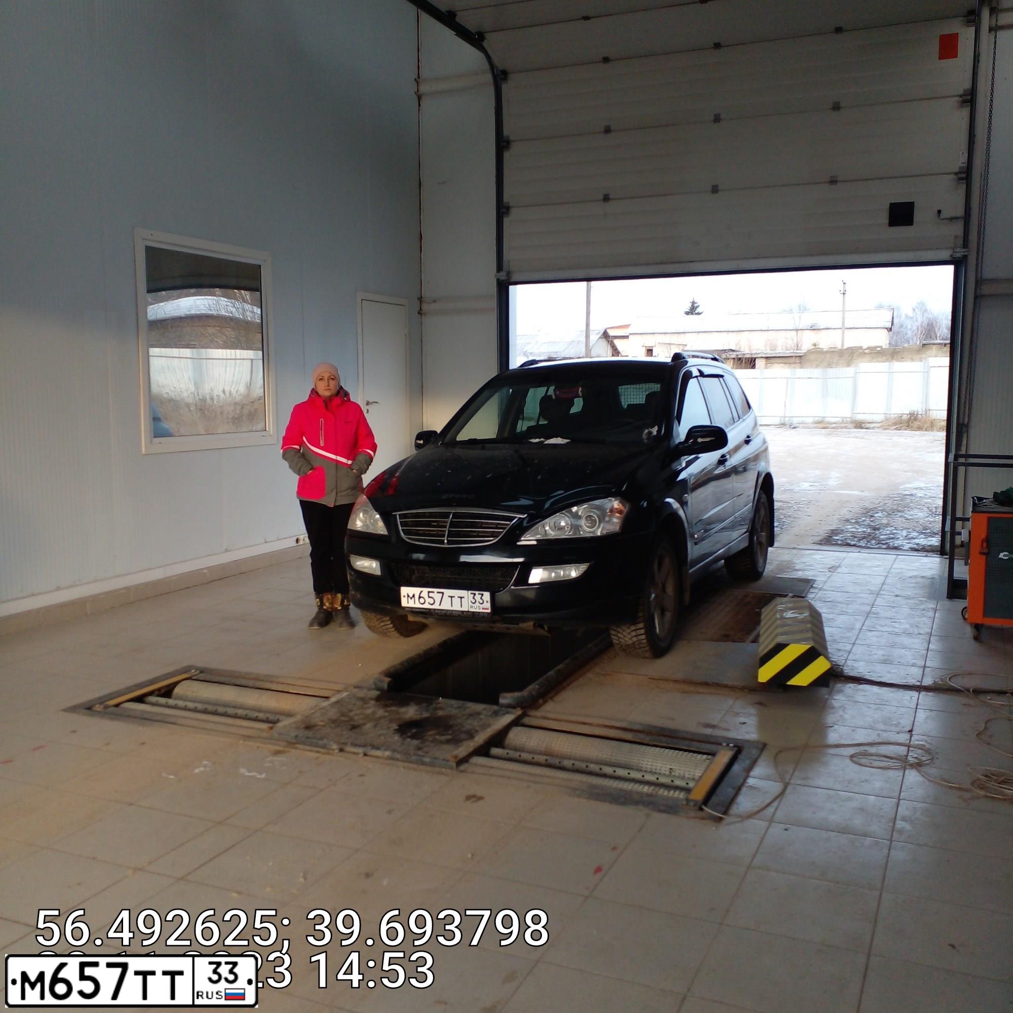 Фото автомобиля SSANGYONG KYRON, 2008 — госномер К388УА197. Цвет: ЧЕРНЫЙ