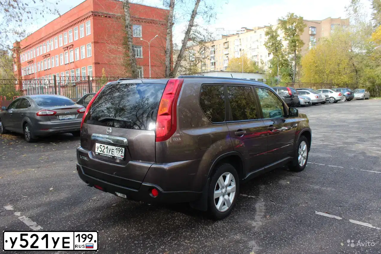 Фото автомобиля NISSAN X-TRAIL, 2009 — госномер О910ЕО180