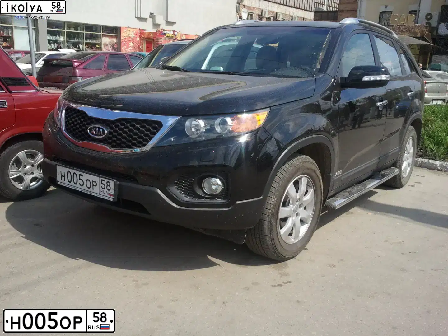 Фото автомобиля TOYOTA LANDCRUISER, 2017 — госномер Н005ОР58. Цвет: БЕЛЫЙ