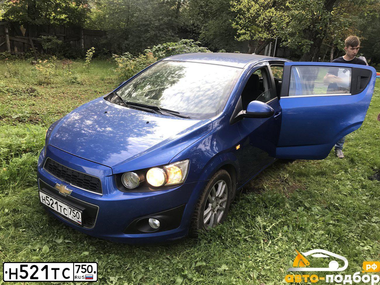 Фото автомобиля CHEVROLET T AVEO, 2012 — госномер Р503КТ790. Цвет: синий