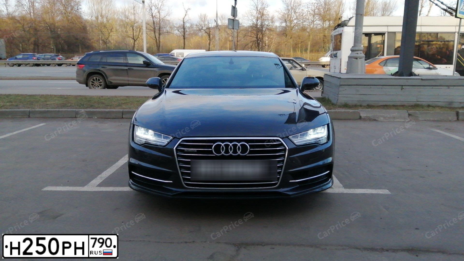 Фото автомобиля AUDI A7, 2015 — госномер Н415ОС21