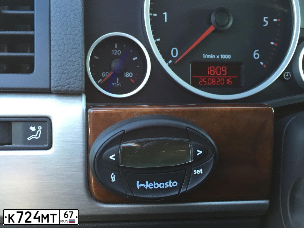 Фото автомобиля VOLKSWAGEN TOUAREG, 2008 — госномер Т346ЕВ71. Цвет: ЧЕРНЫЙ