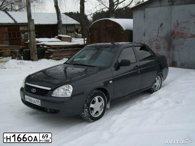 Фото автомобиля LADA 2170 PRIORA, 2008 — госномер В914АС147. Цвет: СЕРЫЙ