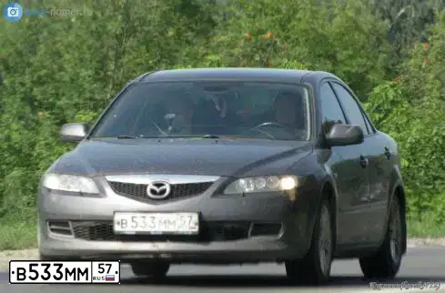 Фото автомобиля MAZDA 6, 2006 — госномер В162ОА155