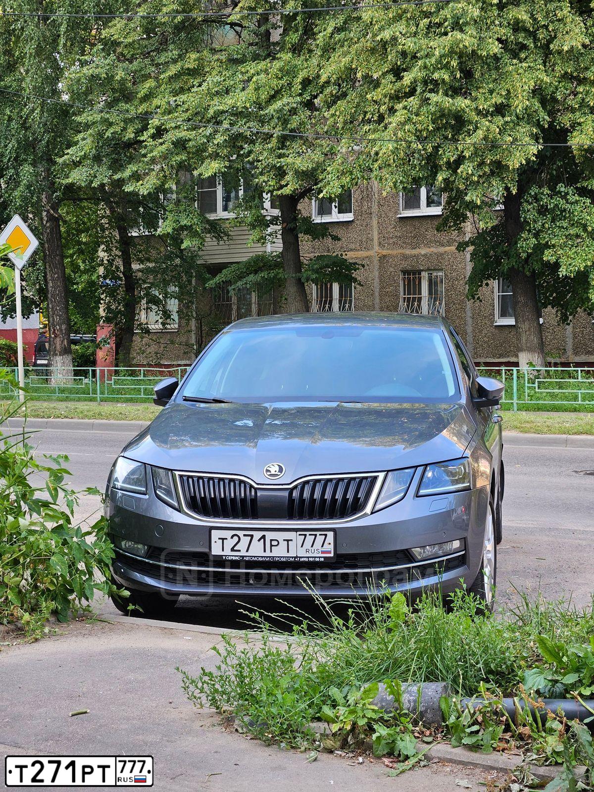 Фото автомобиля SKODA OCTAVIA, 2017 — госномер А356РР797
