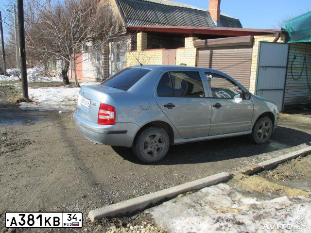 Фото автомобиля (SKODA) SKODA FABIA (FABIA), 2006 — госномер А381КВ34
