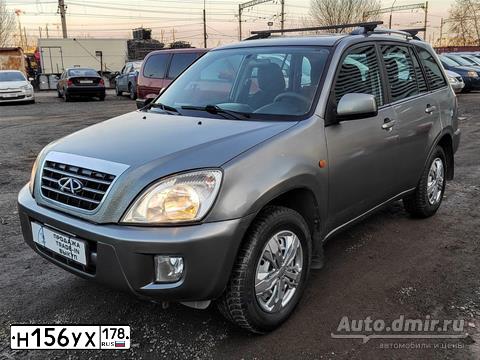 Фото автомобиля CHERY T11 TIGGO, 2012 — госномер Н591СВ126. Цвет: СЕРЫЙ