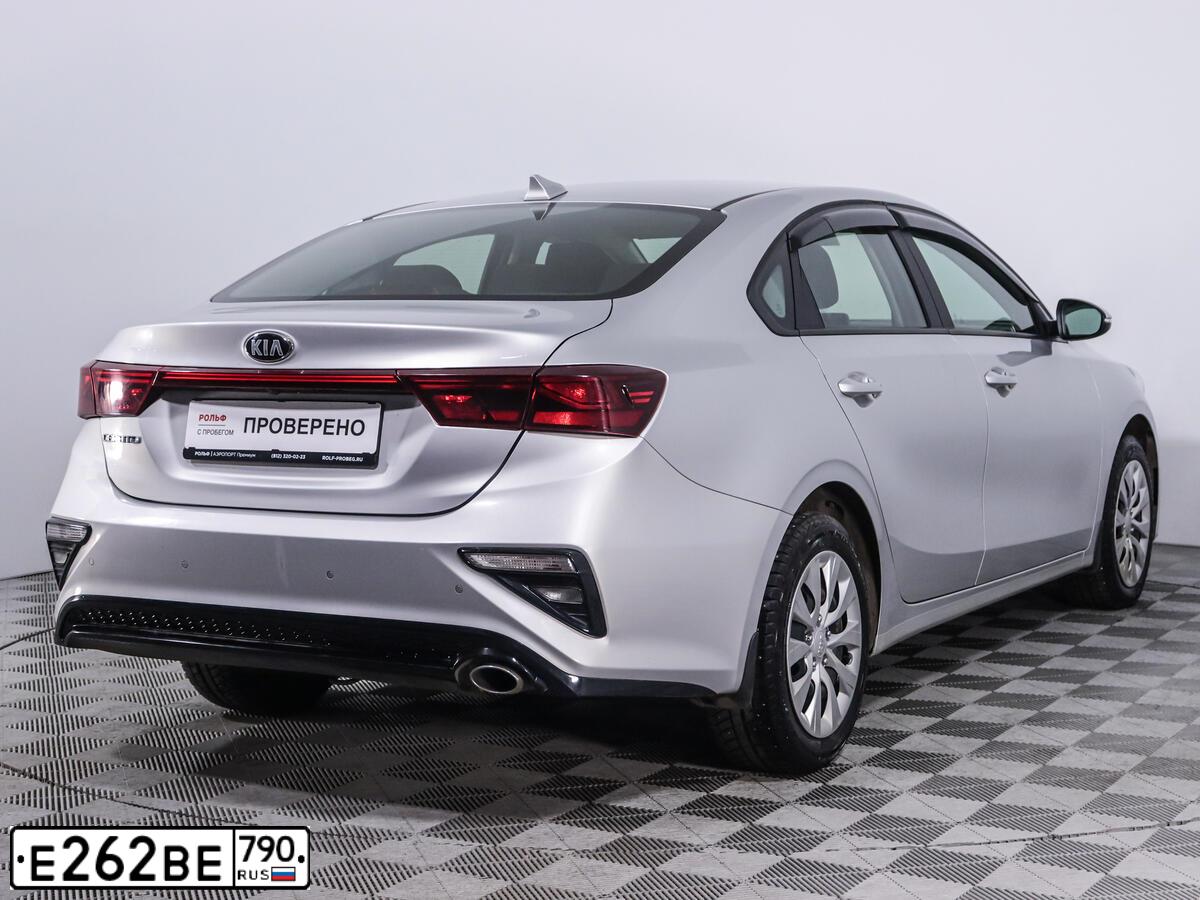 Фото автомобиля KIA CERATO, 2020 — госномер Н222МР198. Цвет: СЕРЫЙ
