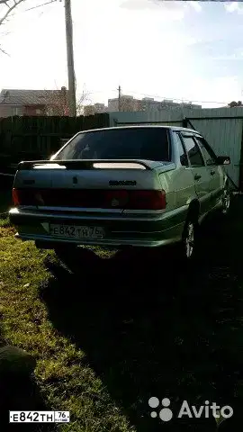 Фото автомобиля LADA 2115 SAMARA, 2005 — госномер Е842ТН76. Цвет: СЕРЫЙ
