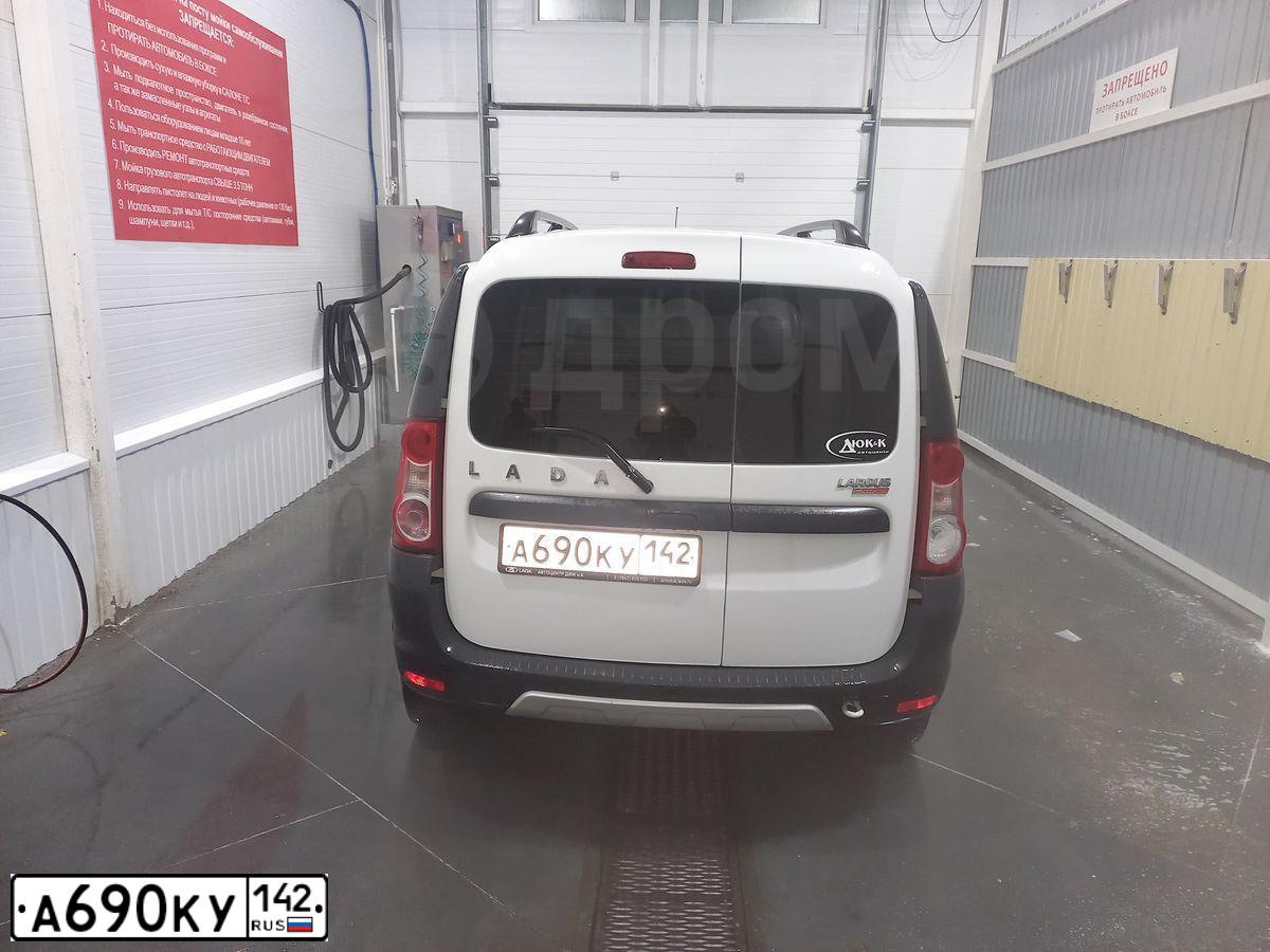 Фото автомобиля LADA LARGUS RS045L, 2020 — госномер А690КУ142. Цвет: Белый