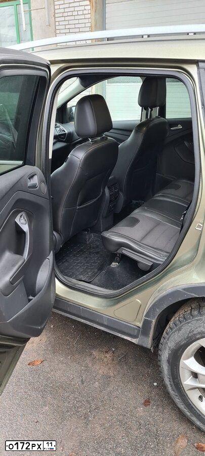 Фото автомобиля FORD KUGA, 2012 — госномер У103МР71. Цвет: СЕРО-ЗЕЛЕНЫЙ