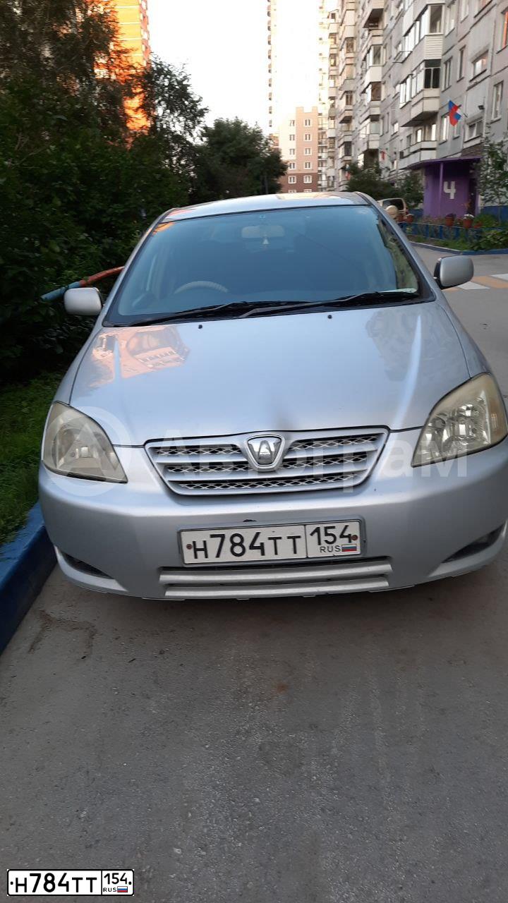 Фото автомобиля TOYOTA COROLLA, 2003 — госномер Н784ТТ154
