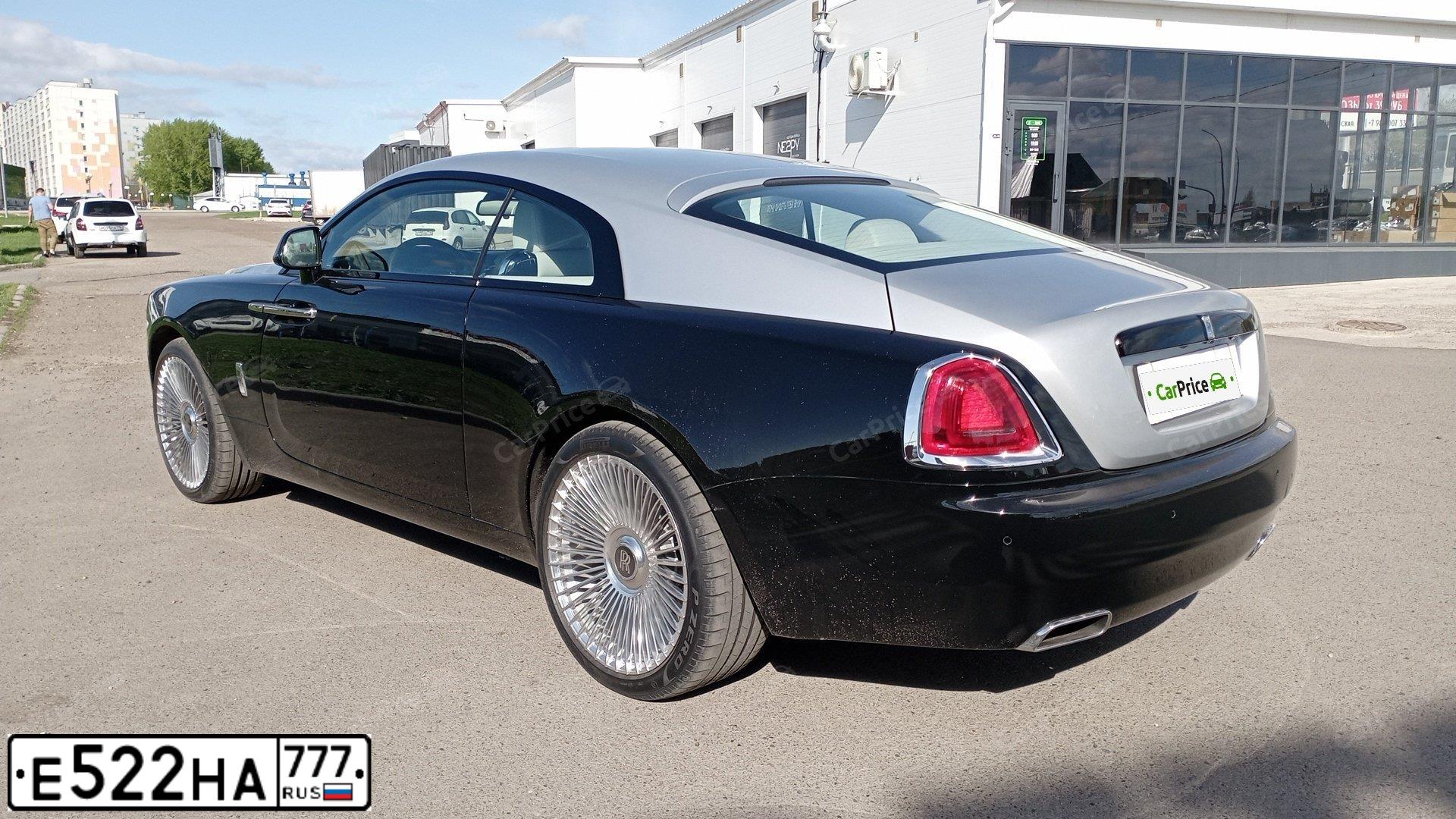 Фото автомобиля ROLLS ROYCE ROLLS-ROYCE WRAITH, 2014 — госномер С391РМ57. Цвет: ЧЕРНЫЙ СЕРЕБРИСТЫЙ