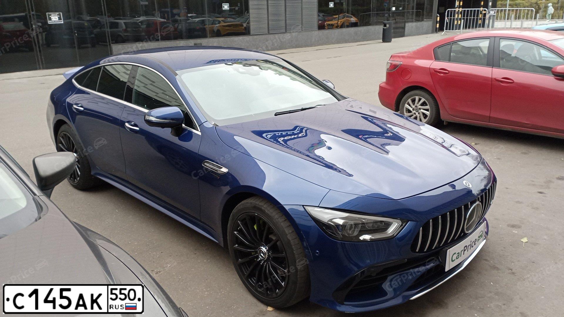Фото автомобиля MERCEDES - BENZ БЕЗ МОДЕЛИ GТ43 АМG, 2019 — госномер С145АК550. Цвет: синий