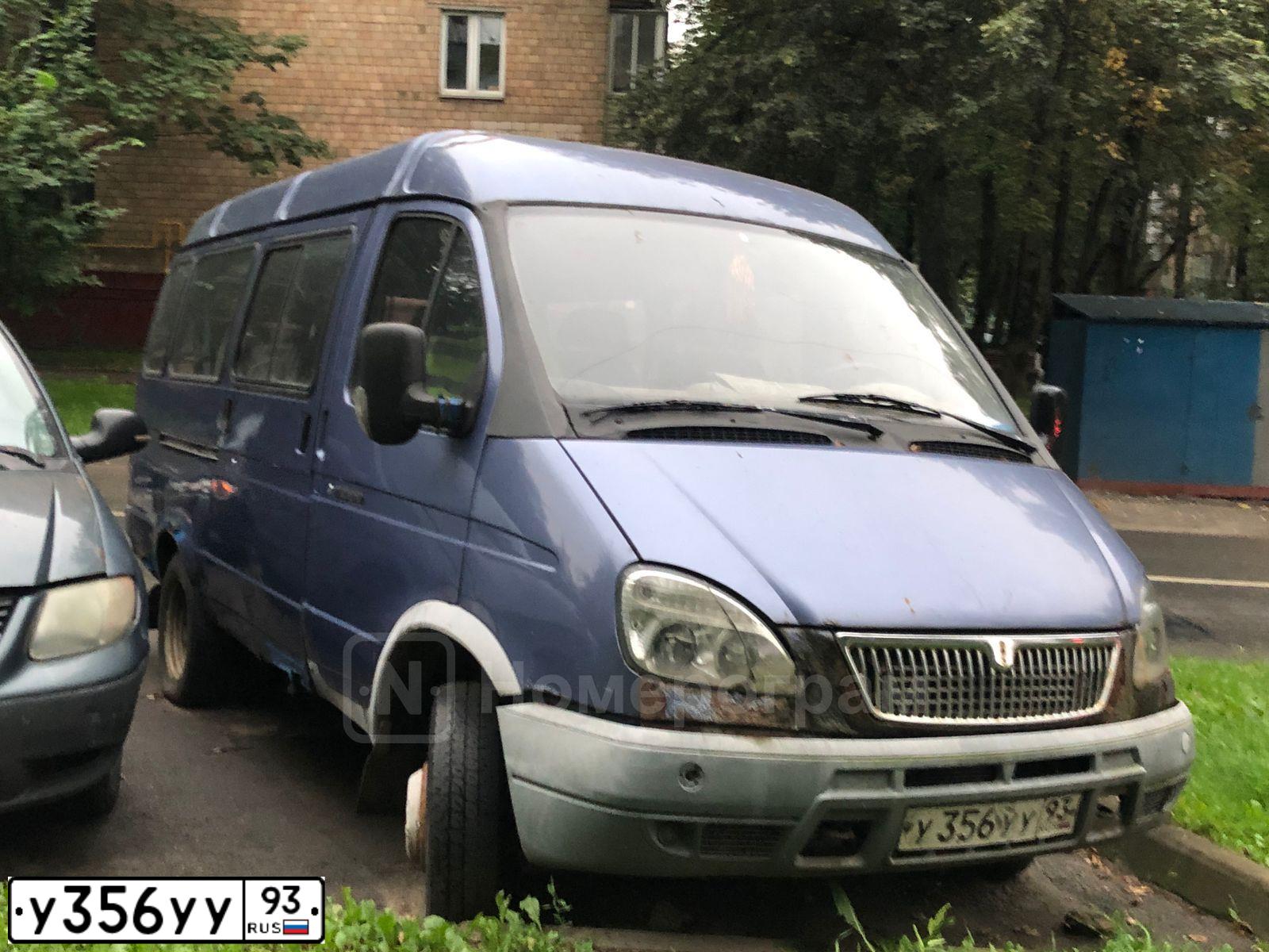 Фото автомобиля GAZ 3221, 2007 — госномер С102ВМ323. Цвет: синий