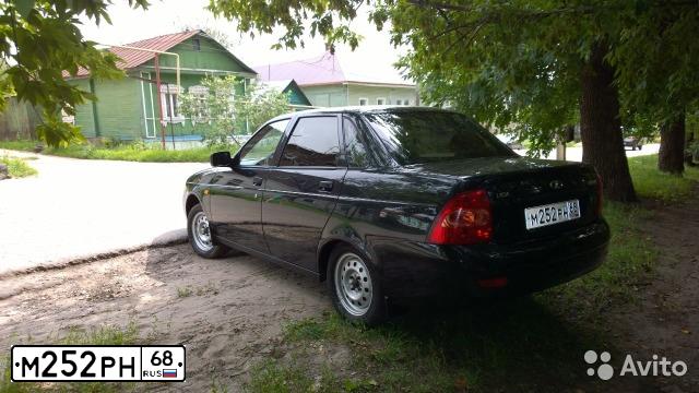 Фото автомобиля LADA 2170 PRIORA, 2007 — госномер М252РН68. Цвет: ГРАФИТОВЫЙ МЕТАЛЛИК