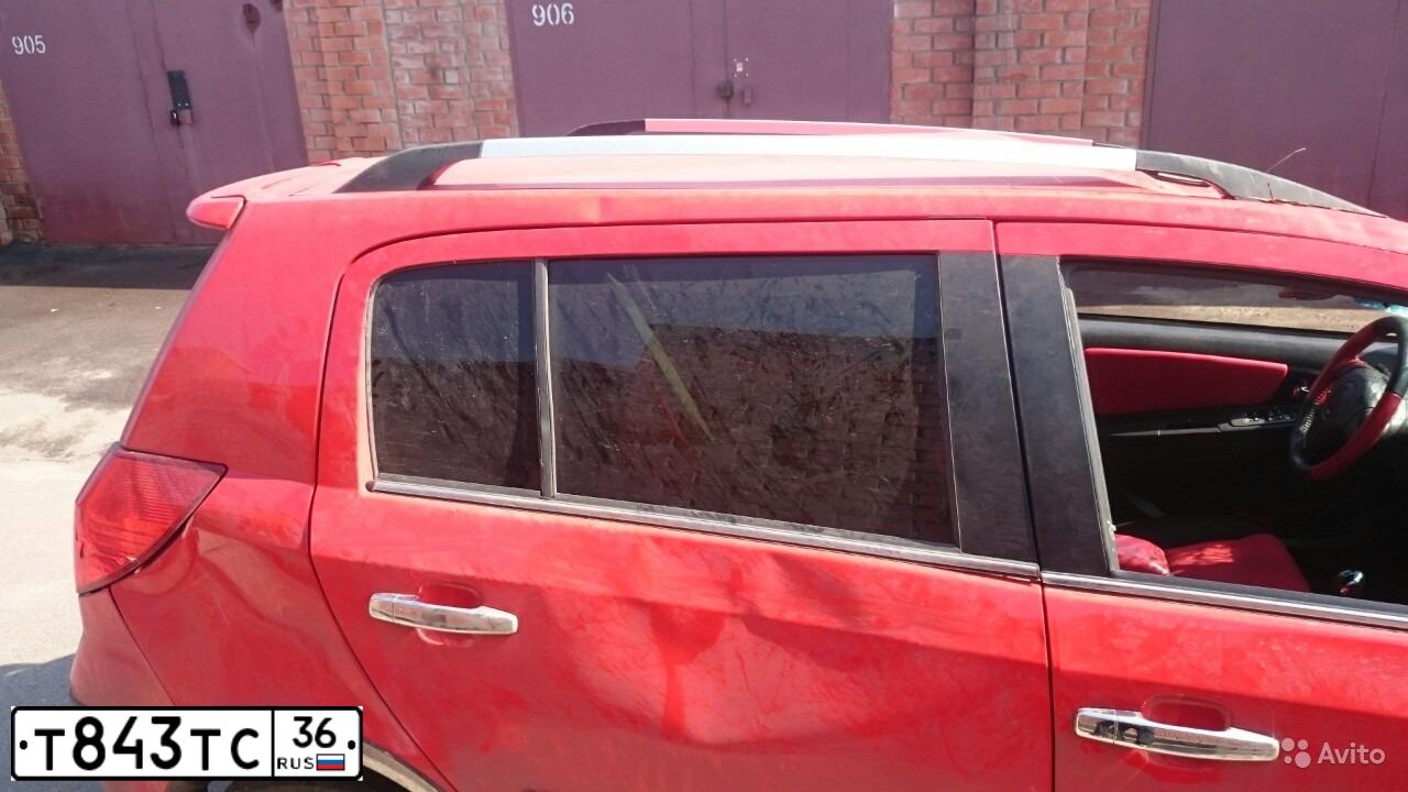 Фото автомобиля GEELY MK CROSS, 2012 — госномер О304ТК48. Цвет: Красный