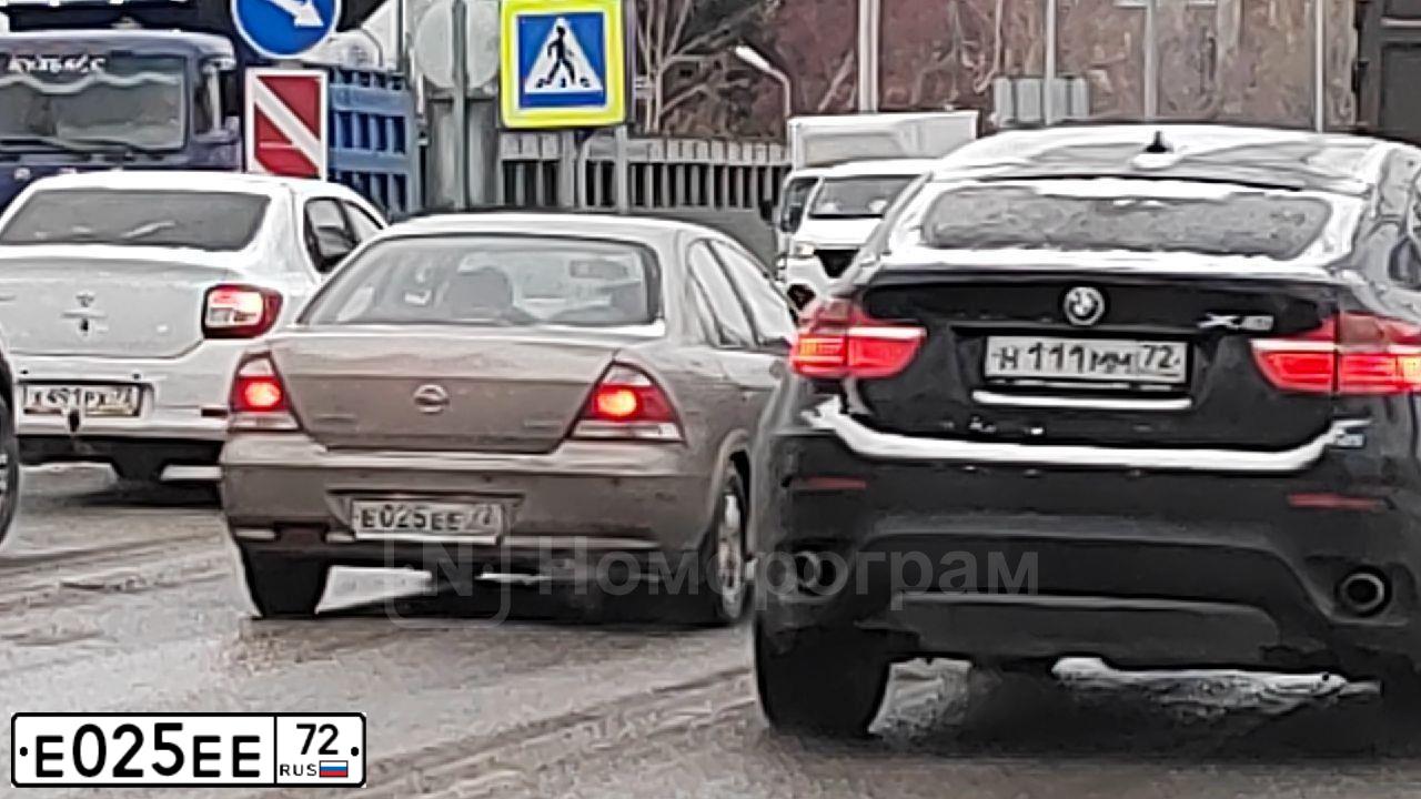 Фото автомобиля TOYOTA ALLION, 2002 — госномер Х866ТА72
