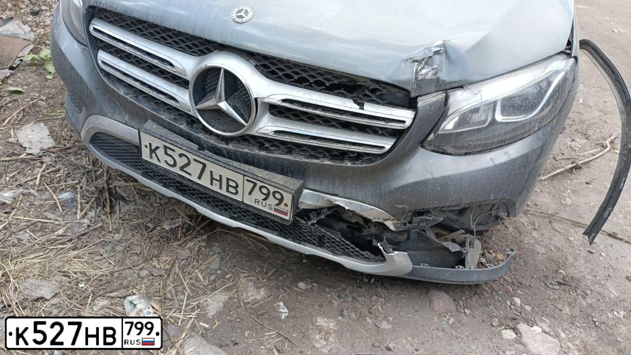 Фото автомобиля MERCEDES GLC-KLASSE, 2018 — госномер К527НВ799. Цвет: Серый