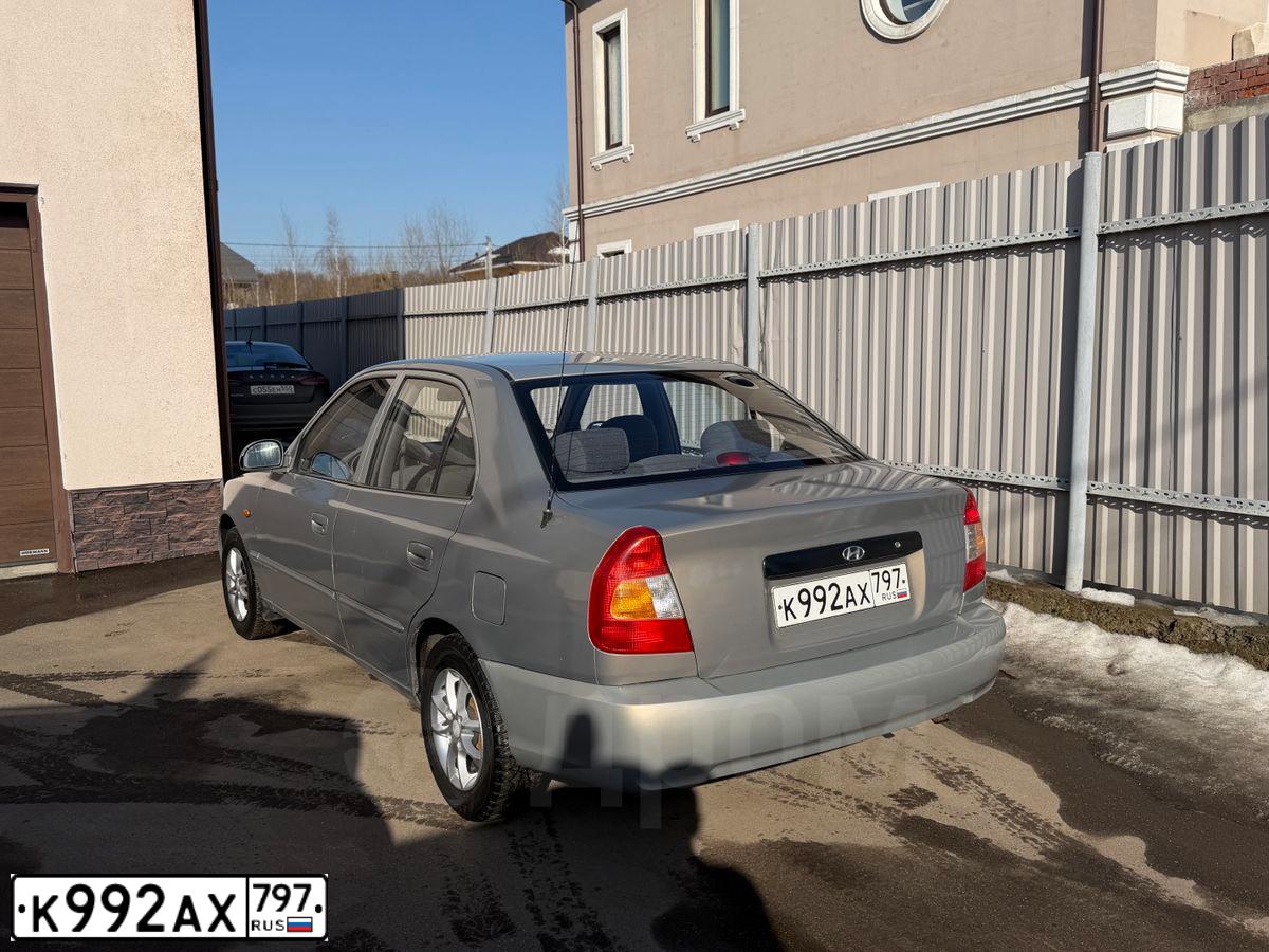Фото автомобиля TAGAZ ACCENT, 2008 — госномер А717ЕР97. Цвет: СВЕТЛО-БЕЖЕВЫЙ