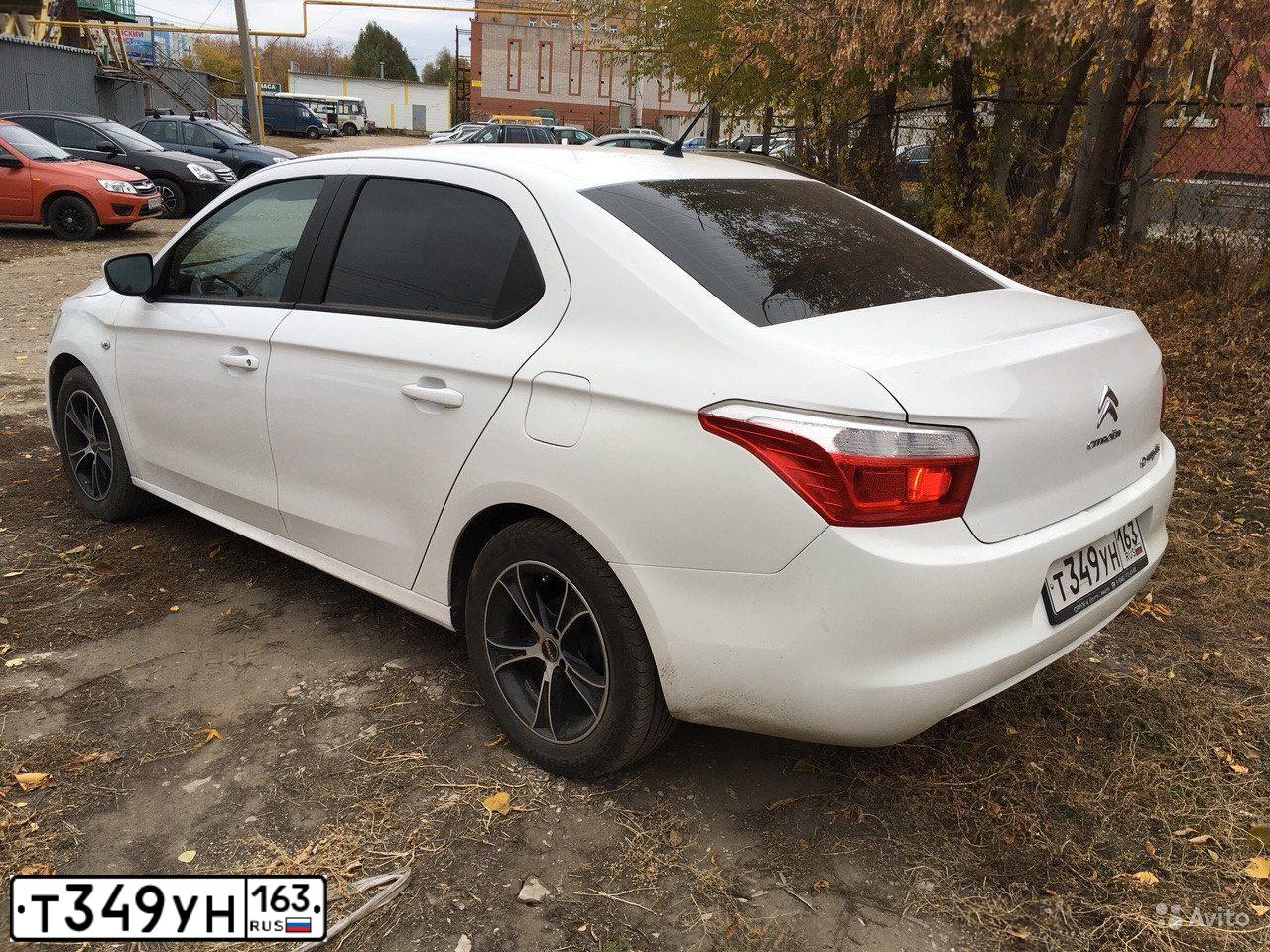 Фото автомобиля CITROEN C-ELYSEE, 2013 — госномер О702ТН29. Цвет: Белый