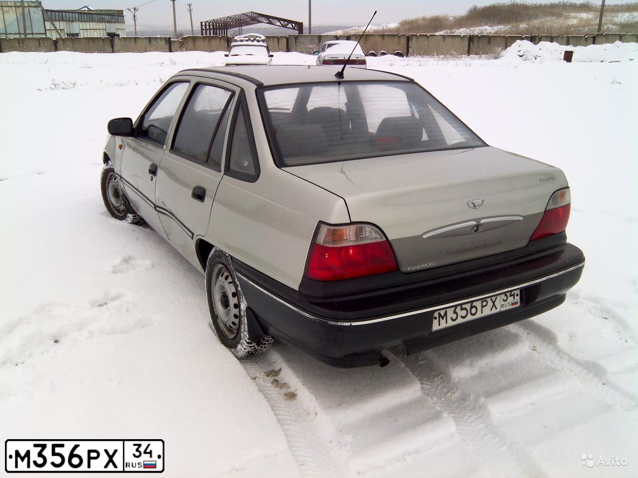 Фото автомобиля DAEWOO NEXIA, 2008 — госномер М356РХ34. Цвет: СЕРЕБРИСТЫЙ