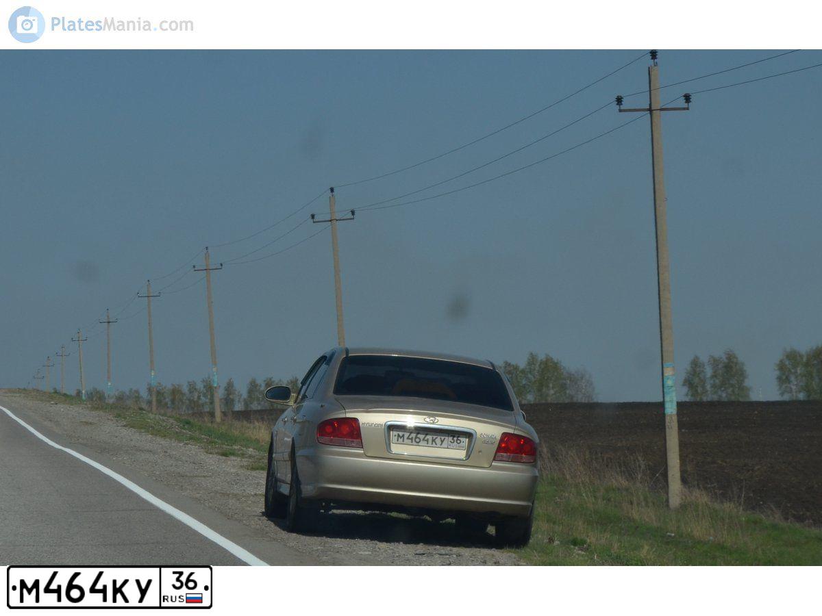 Фото автомобиля TAGAZ SONATA, 2006 — госномер М464КУ36. Цвет: БЕЖЕВЫЙ