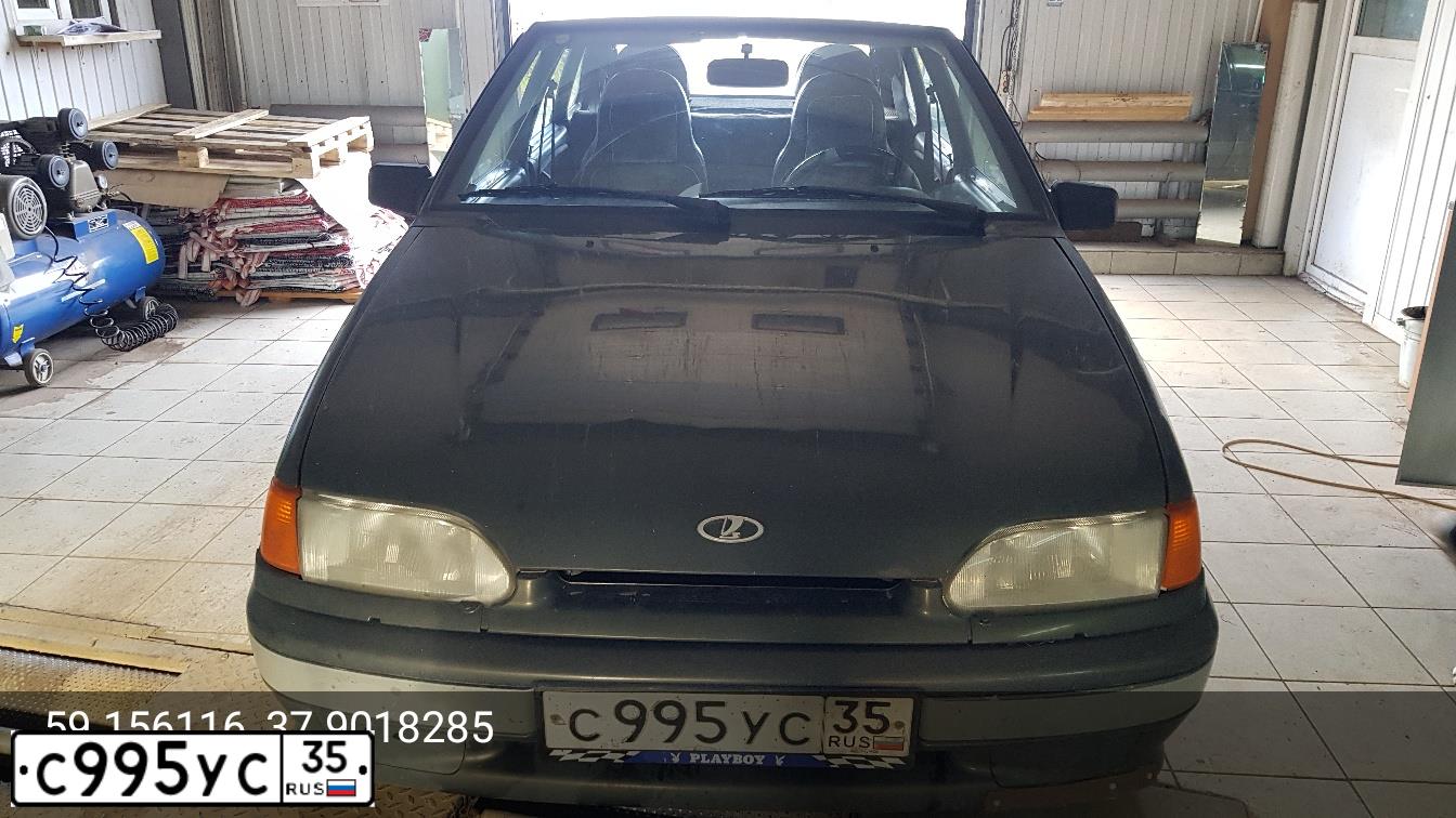 Фото автомобиля LADA 2114 SAMARA, 2006 — госномер С995УС35. Цвет: ЗОЛОТИСТЫЙ ТЕМНО-ЗЕЛЕНЫЙ