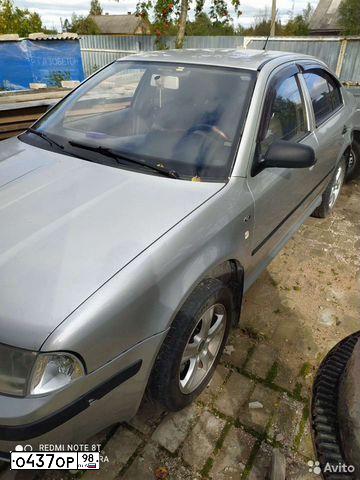 Фото автомобиля SKODA OCTAVIA, 2004 — госномер К487ЕЕ147. Цвет: Серебристый
