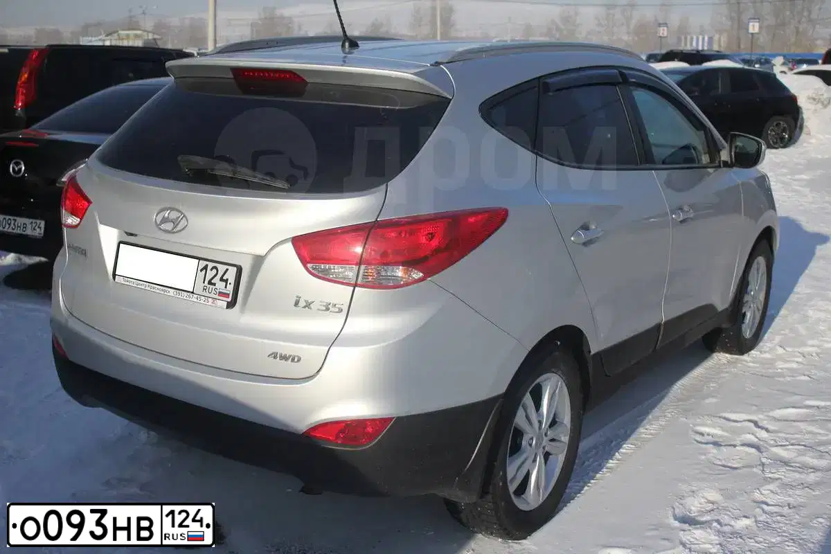 Фото автомобиля MAZDA 6, 2012 — госномер О093НВ124. Цвет: ЧЕРНЫЙ