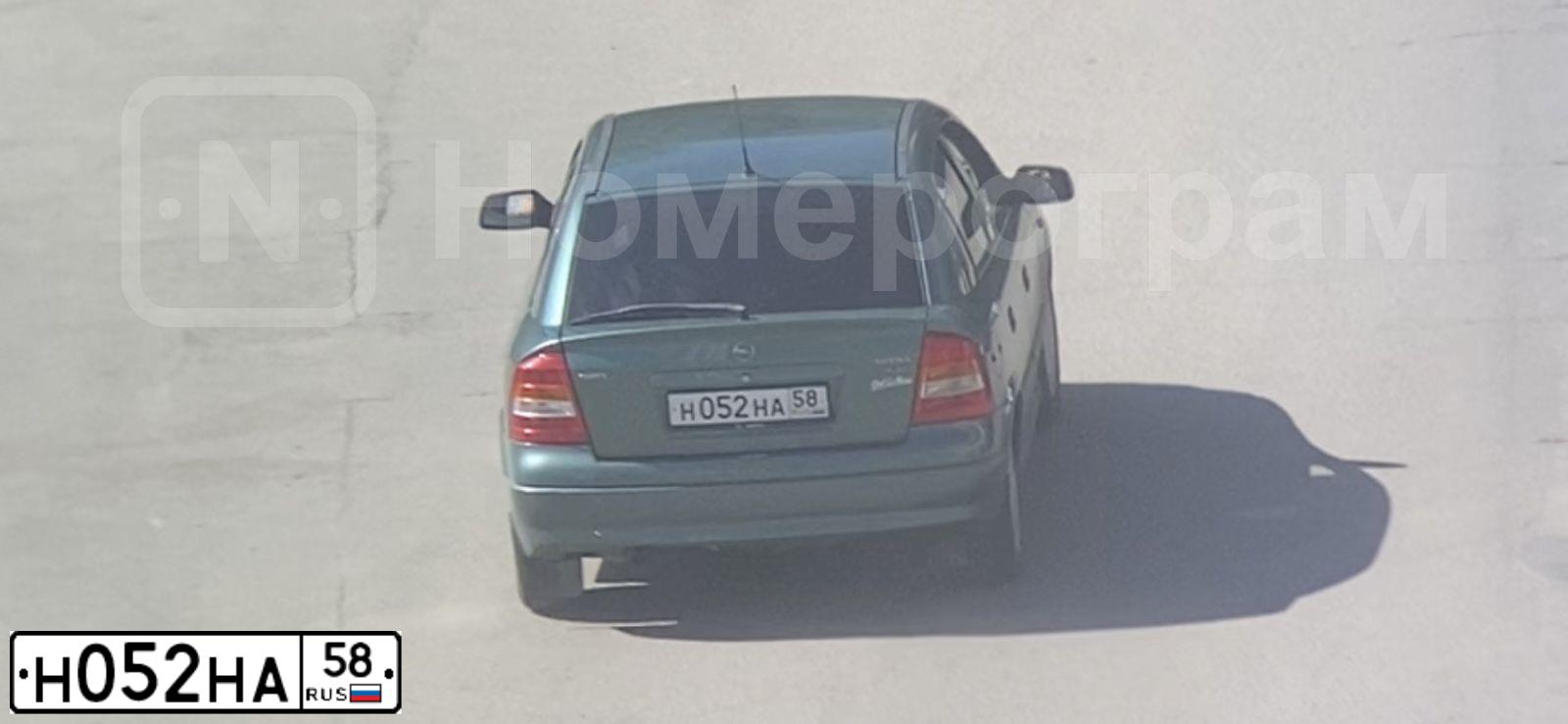 Фото автомобиля OPEL ASTRA, 1998 — госномер В097ОС37