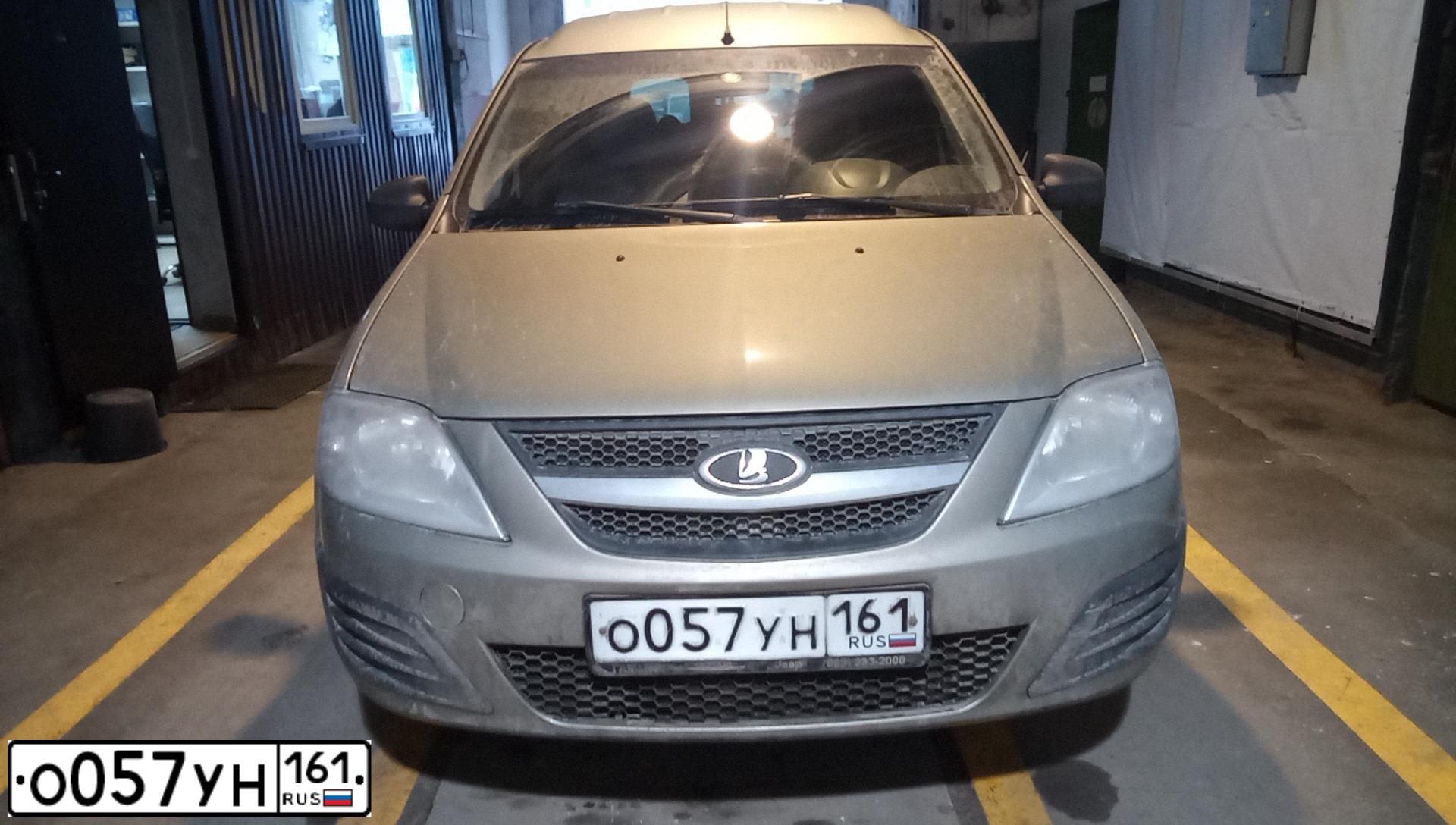 Фото автомобиля ЛАДА KS015L LADA LARGUS, 2015 — госномер О906ВЕ180. Цвет: СЕРО-БЕЖЕВЫЙ