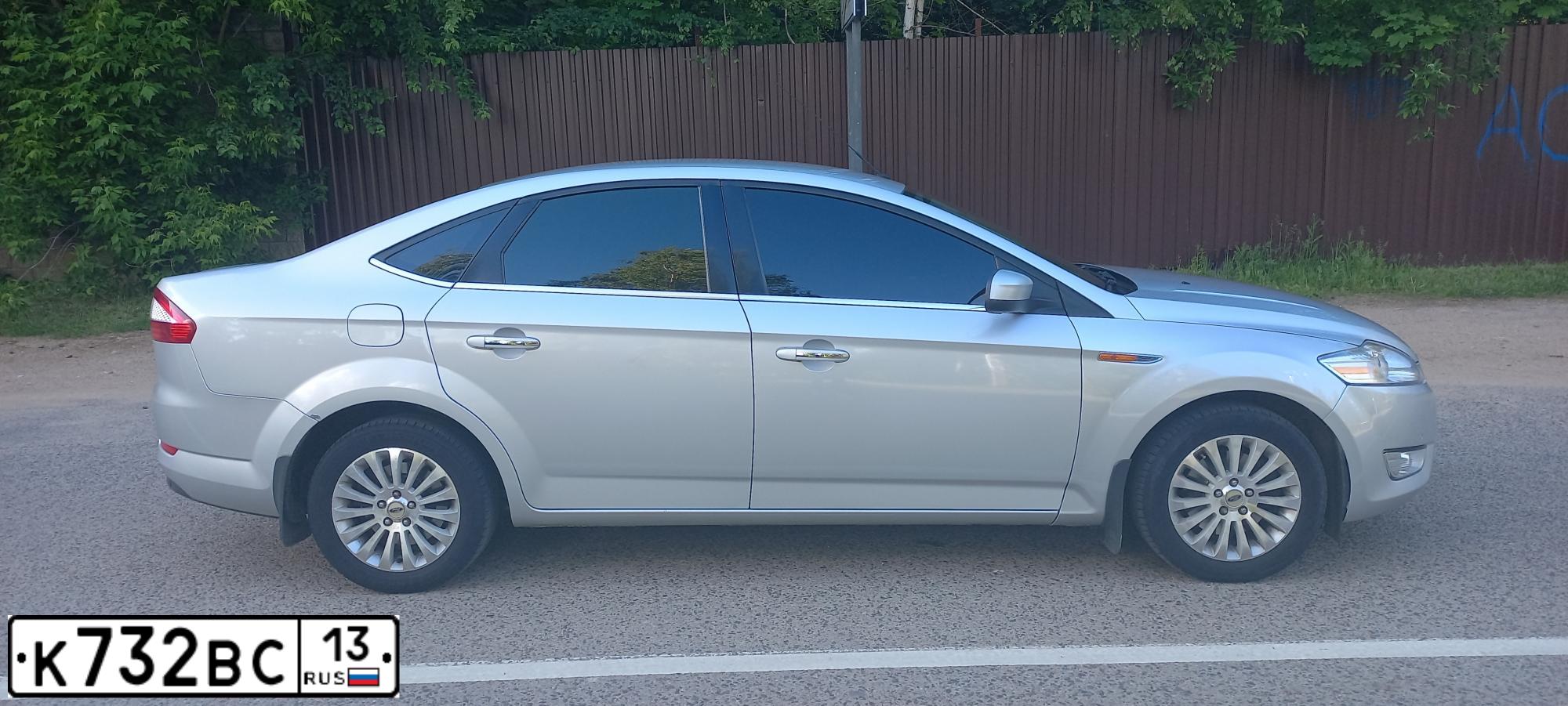 Фото автомобиля FORD MONDEO, 2010 — госномер М828СО790. Цвет: СЕРЕБРИСТЫЙ