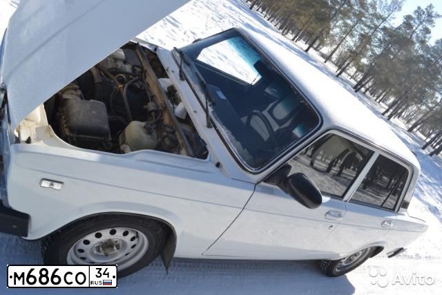 Фото автомобиля LADA 2107 LADA, 2009 — госномер В916МА134. Цвет: ЯРКО БЕЛЫЙ