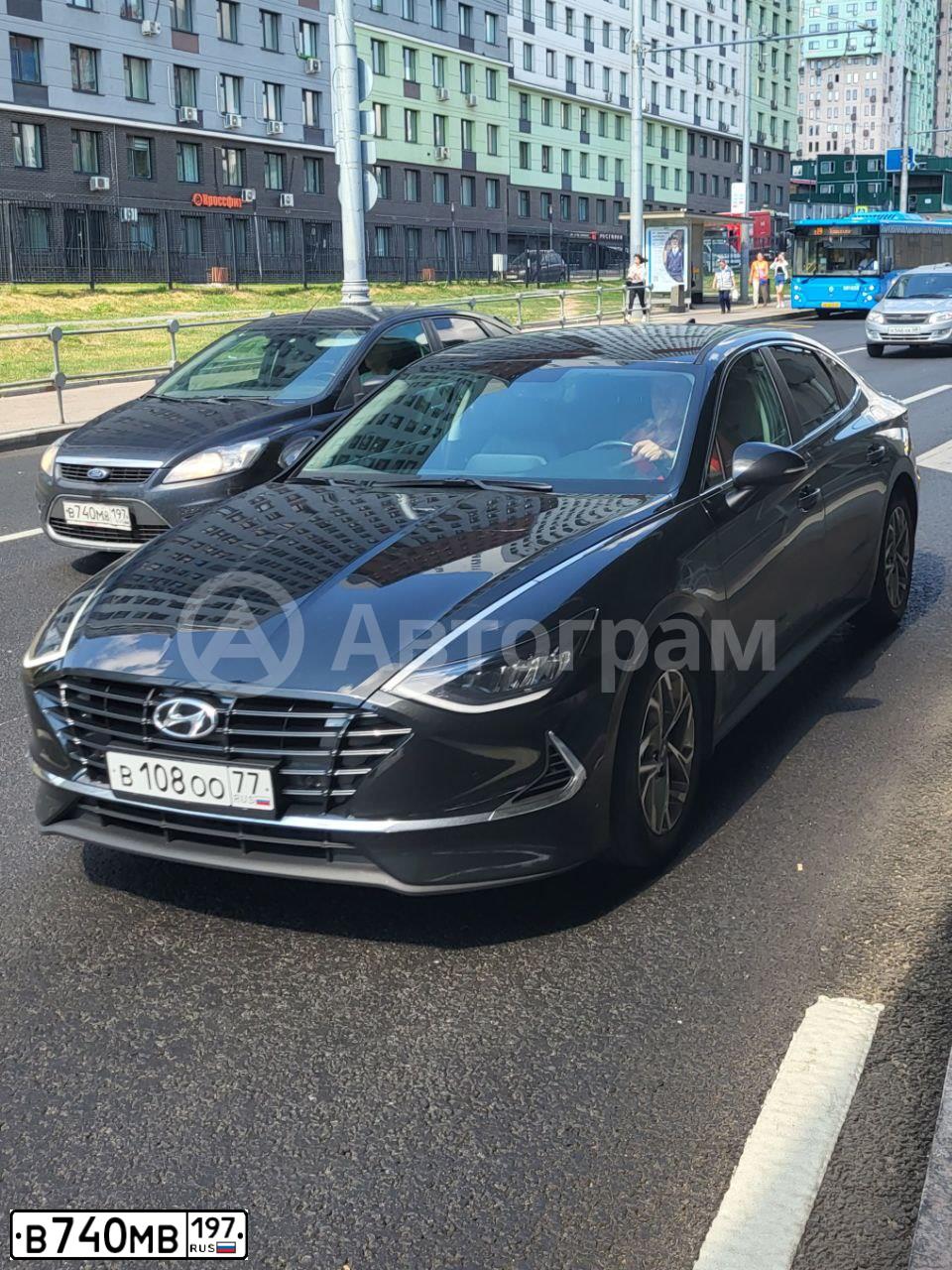 Фото автомобиля FORD FOCUS, 2010 — госномер В740МВ197. Цвет: ЧЕРНЫЙ